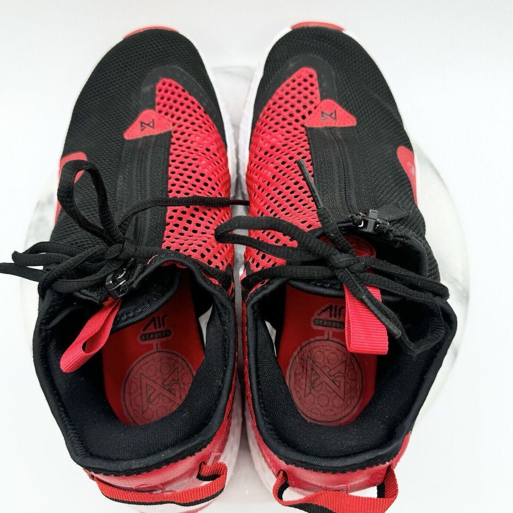 Nike PG 4 CD5079-003 Men's Black Red Paul George Zip Basketball Shoes US 8.5 - Picture 6 of 10